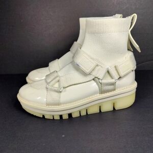 Fitflop Womens Spacer Z-Strap Sneaker Boots Urban White Women's Shoe Size 6